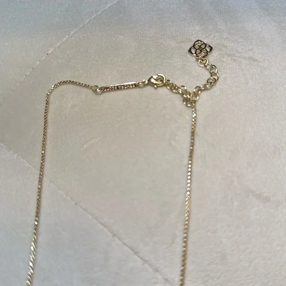 Kendra Scott Leanor Necklace in Aqua Drusy - Picture 3 of 3